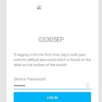 Netgear GS305EP ADMIN Logon 1