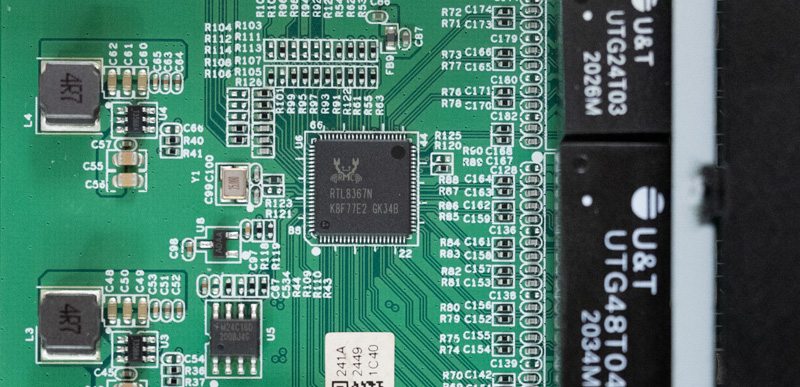 Netgear GS305P RTL8367N 5 Port Switch Chip