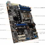 ASUS P12R E 10G 2T ATX Motherboard Features