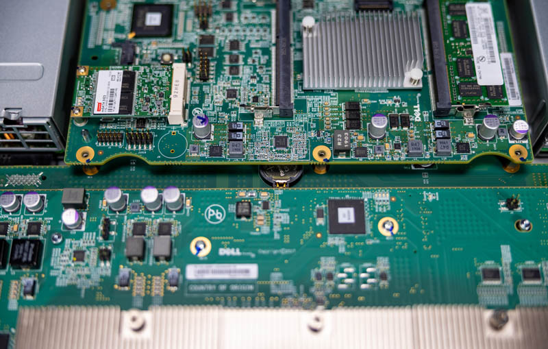 Dell EMC Networking S5148F ON CR2032 Battery Hidden Under PCB