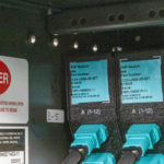 Fiber Optic Cassettes Corning CCH 04U Rear Internal DANGER