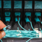 Fiber Optic Cassettes MTP 12 In Hand