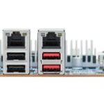 Gigabyte MX33 BS0 Rear IO