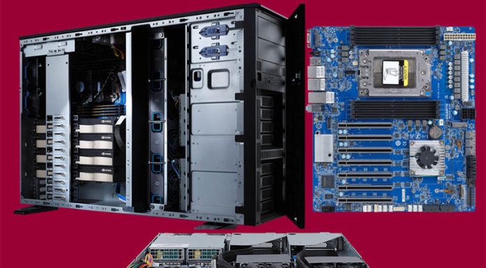 New Gigabyte AMD Ryzen Threadripper Workstations and 1U Gigabyte W771 Z00 MC62 G40 G182 C20 Cover
