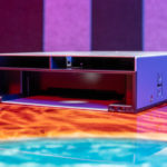 Icy Dock FlexiDOCK MB095SP B Front Three Quarter Low Left With Flap Partial Open