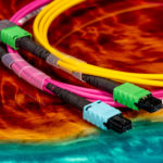 MTP 12 OM4 MM Male UPC And OS2 SM Male APC Fiber Optic Cable Connectors