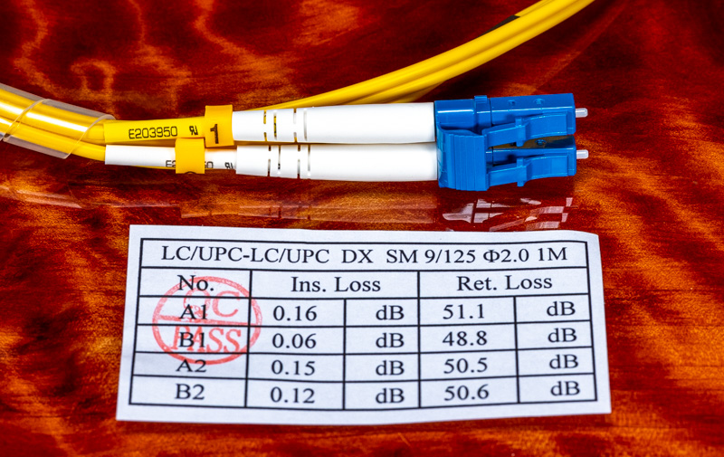 Single Mode Fiber Optic Cable LC Connector With UPC