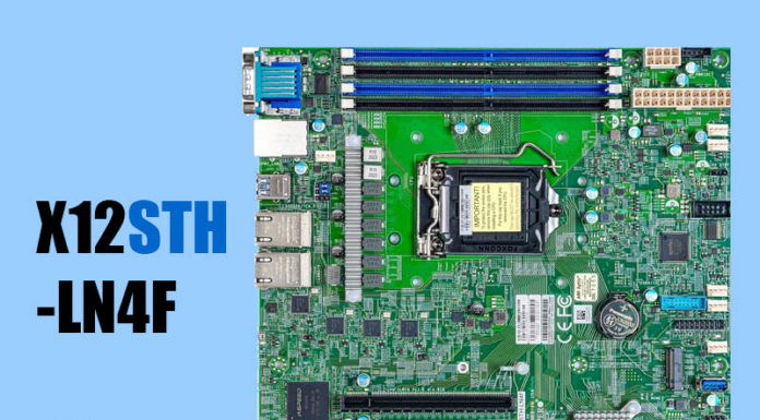 Supermicro Launches X12 STH Series Intel Xeon E-2300 Motherboards Supermicro X12STH Cover