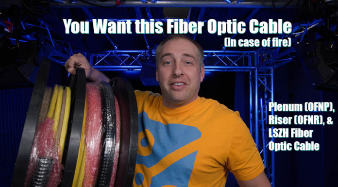 Why you want Plenum Fiber Optic Cable Video You Want This Fiber Optic Cable Plenum OFNR Web Cover