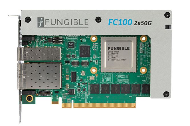 Fungible FC100 2x50G S1 Adapter