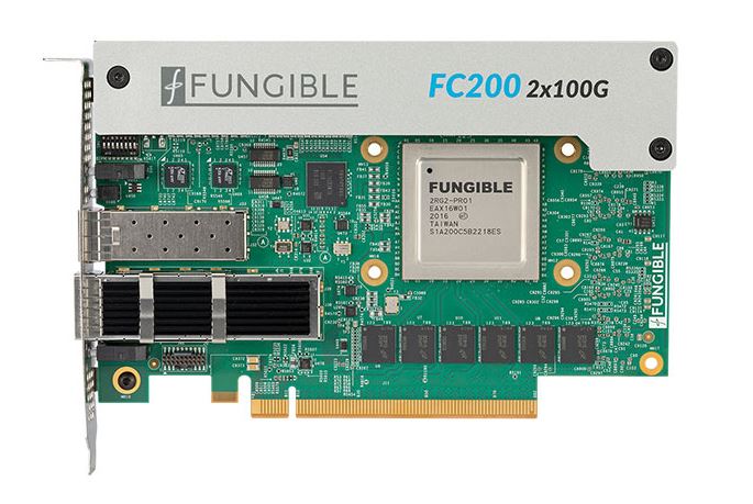 Fungible FC200 2x100G S1 Adapter