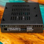 Icy Dock FlexiDock MB021VP B Rear SATA Power And SlimSAS SFF 8654 Data Connector