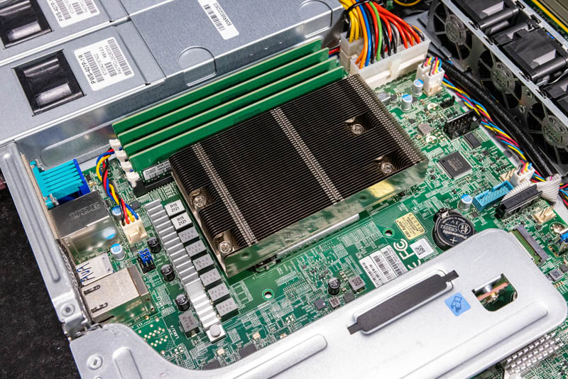 Supermicro SYS 510T MR CPU Heatsink And Memory