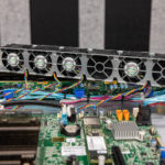 Supermicro SYS 510T MR Four Fan Partition Removed