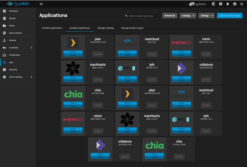 TrueNAS Scale RC1 Apps Repeated