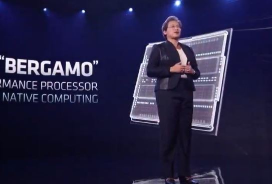 AMD Bergamo With Lisa Su