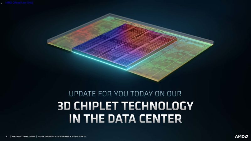 AMD Milan X 3D Chiplet