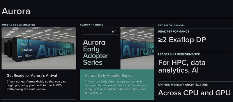 Aurora Specs Accessed 2021 11 18