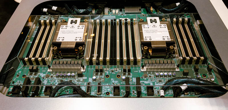 Flex Bodega Bay 1 OU Intel Sapphire Rapids Xeon Development Platform CPU Sockets And Memory 1