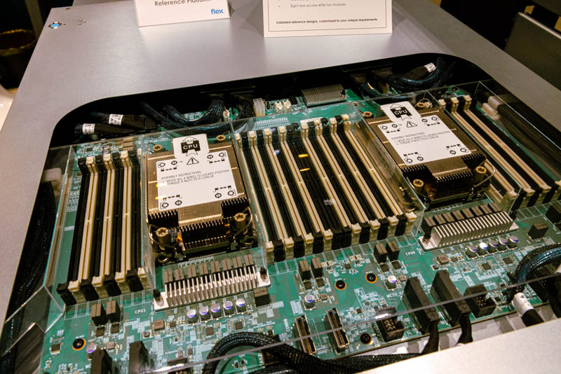 Flex Bodega Bay 1 OU Intel Sapphire Rapids Xeon Development Platform CPU Sockets And Memory 2