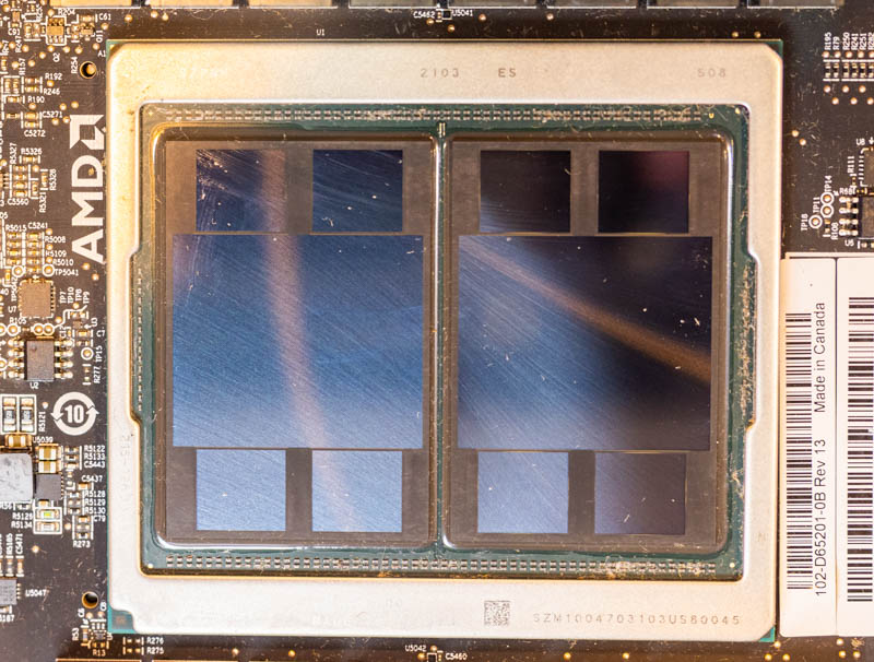 HPE Cray EX AMD Instinct MI250X At SC21 Package Close