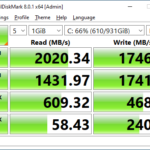 Kingston NV1 1TB CrystalDiskMark 1GB