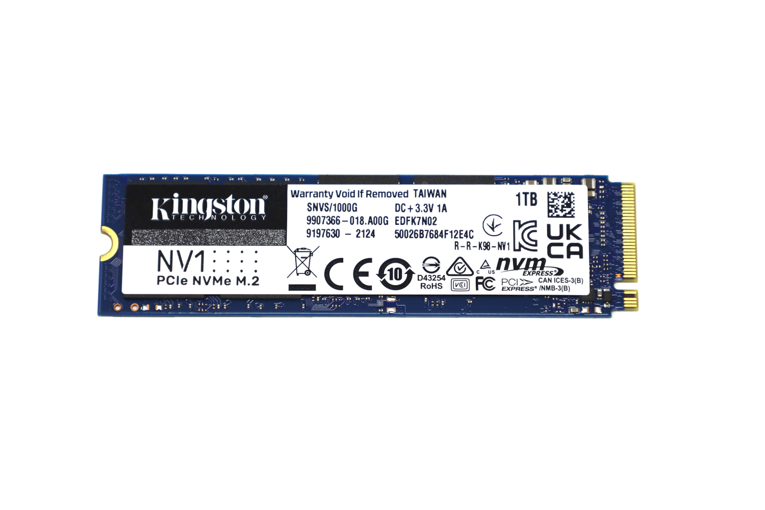 Kingston NV1 1TB Front