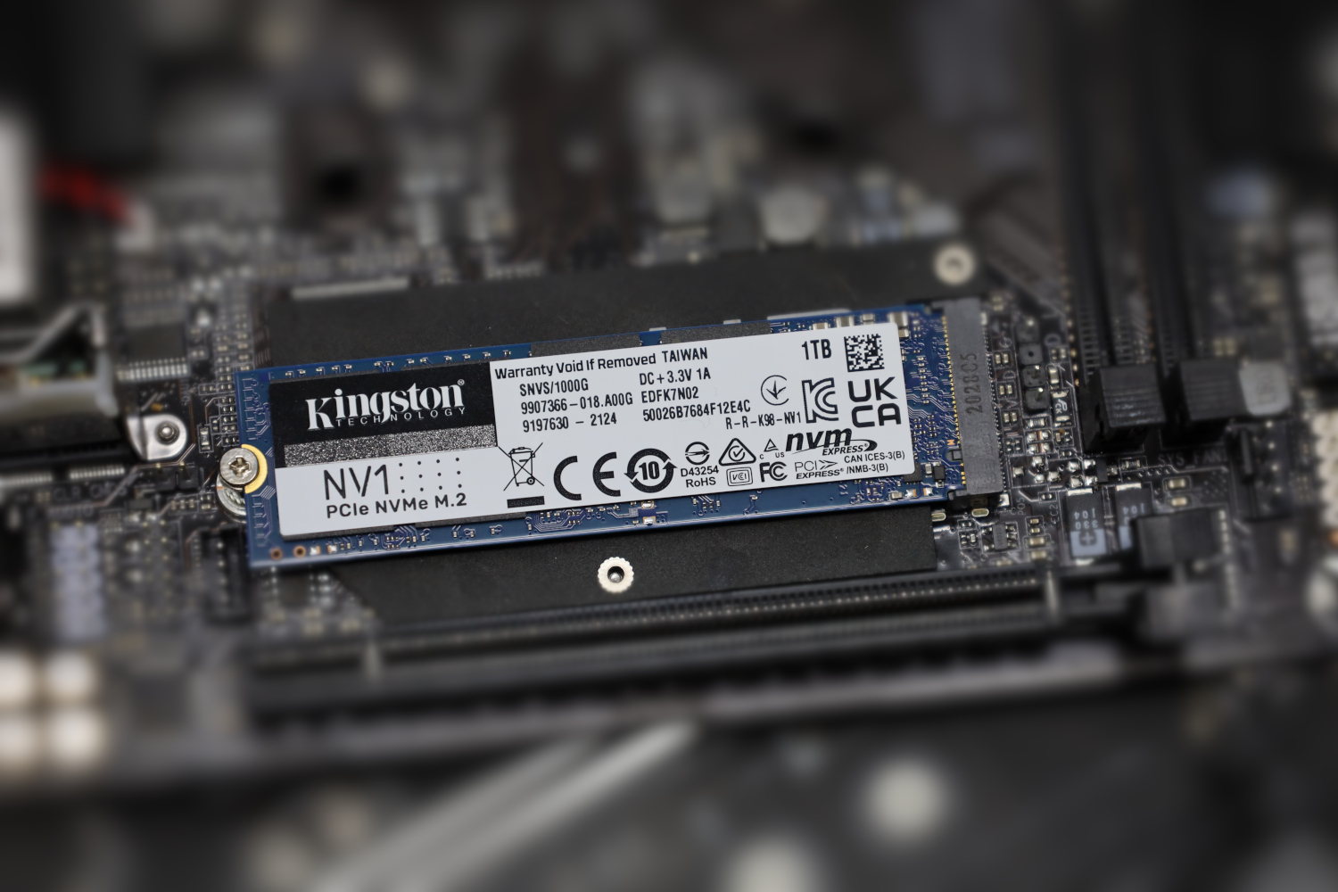 Kingston SNVS/1000G 1000G NV1 M.2 2280 NVMe SSD