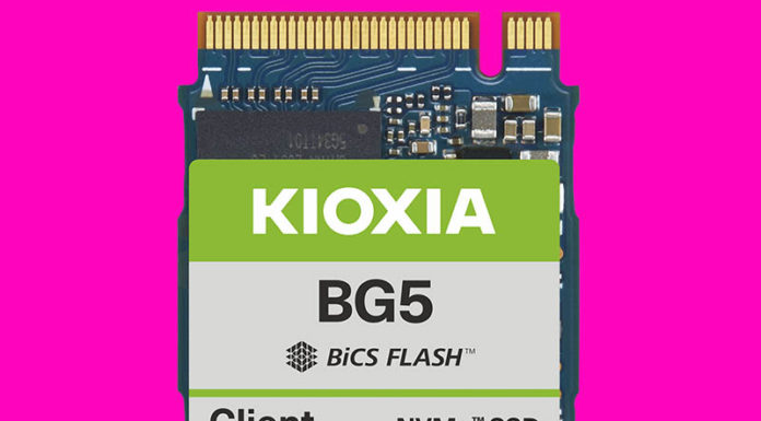 Kioxia BG5 Brings a Next-gen SSD to a Small Form Factor Kioxia BG5 Cover