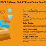 Kioxia CD7 EDSFF E3.S Benefits