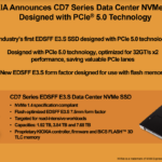 Kioxia CD7 EDSFF Overview 1