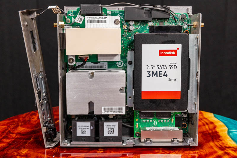 Lenovo ThinkEdge SE50 Internal Overview With SSD 3