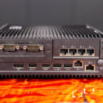 Lenovo ThinkEdge SE50 Rear View Without Covers 2