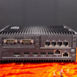 Lenovo ThinkEdge SE50 Rear View Without Covers 3