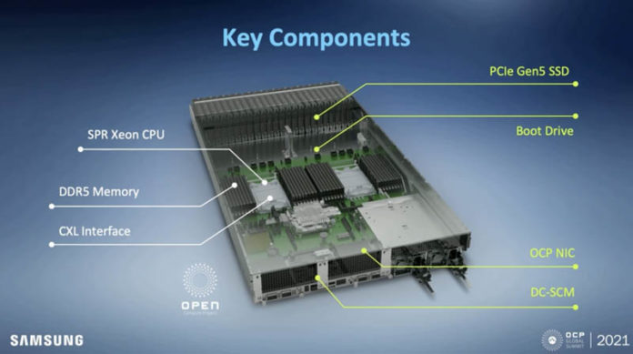 Samsung Posideon V2 Intel Xeon Sapphire Rapids PCIe Gen5 Server
