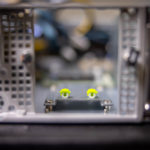 Supermicro SYS 220GQ TNAR Dual M.2 From Rear Of Chassis