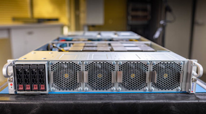 Supermicro SYS-220GQ-TNAR+ a NVIDIA Redstone 2U Server Supermicro SYS 220GQ TNAR Front 2