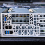Supermicro SYS 220GQ TNAR Rear Liquid Cooling IO And Expansion Slots