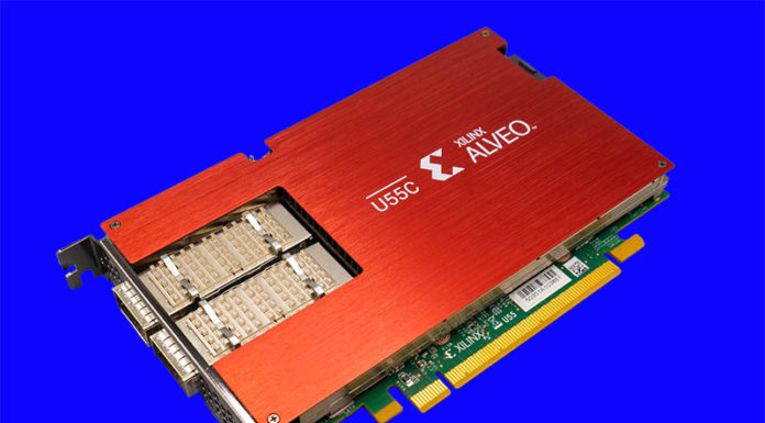 Xilinx Alveo U55C Brings HBM FPGAs to the HPC Market Xilinx Alveo U55C Cover