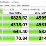 Crucial P5 Plus 1TB CrystalDiskMark 8GB