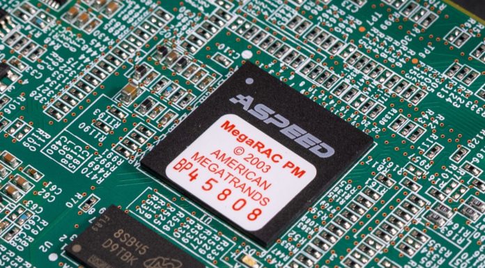 Dude this should NOT be in a Dell Switch… or HPE Supercomputer Dell EMC S5232F ON ASPEED MegaRAC PM American Megatrands Sticker Closer