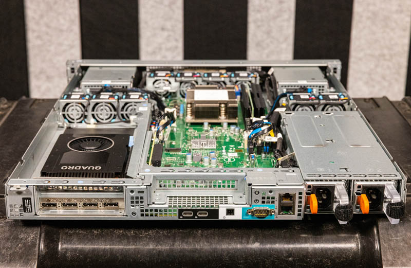 Dell Precision 3930 Rackmount Internal Overview From Rear