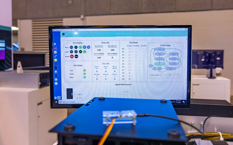 Intel Eagle Stream Sapphire Rapids Development Platform CXL Running