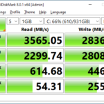 WD Black SN750 SE 1TB CrystalDiskMark 1GB