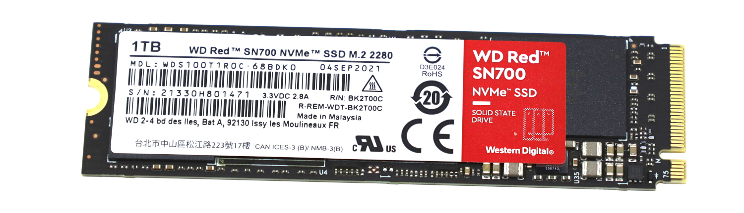 初売り ＷＥＳＴＥＲＮ ＤＩＧＩＴＡＬ WD Red SN700 SSD M.2 2280 PCIe Gen x4 with NVM  内蔵ドライブ・ストレージ