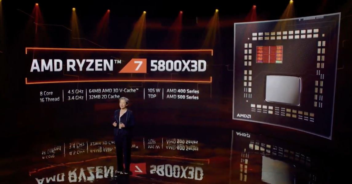 AMD Ryzen 7 5800X3D With 3D V Cache
