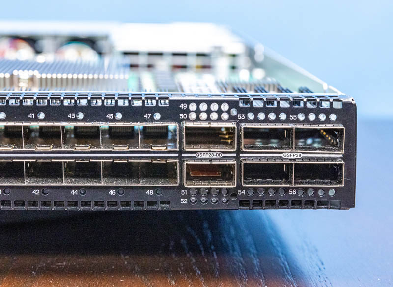 Dell S5248F ON QSFP28 DD And QSFP28 Ports