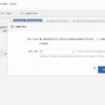FS Management Web Add ACL