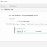 FS Management Web Add ACL Access Rule