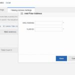 FS Management Web MAC Address